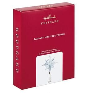 Hallmark Keepsake 2020, Miniature Radiant Star Christmas Tree Topper